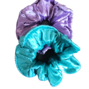 Βελουδο Scrunchie σε διάφορα Χρωματα - ύφασμα, λαστιχάκι, λαστιχάκια μαλλιών, velvet scrunchies - 3