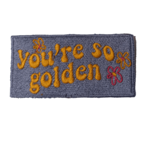 Σιδερότυπο κέντημα Embroidery patch Harry Styles You're so golden - κεντητά
