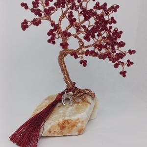 Red bonsai - γυαλί, πέτρα, σπίτι, μέταλλο, διακοσμητικά - 4