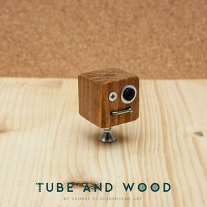 Crazy Robot Διακοσμητικό- TAWCR0031 - ξύλο, mdf, μέταλλο, διακοσμητικά - 2