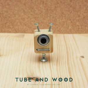 Crazy Robot Διακοσμητικό- TAWCR0036 - ξύλο, mdf, μέταλλο, διακοσμητικά - 3