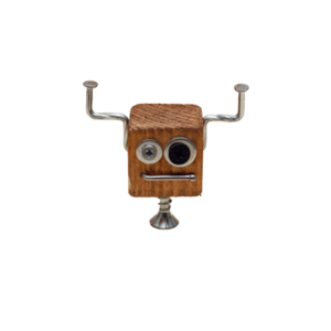 Crazy Robot Διακοσμητικό- TAWCR0035 - ξύλο, mdf, μέταλλο, διακοσμητικά