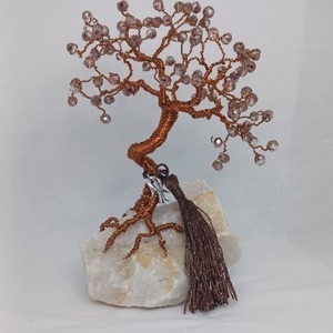 Bronze tree - ύφασμα, γυαλί, πέτρα, μέταλλο, διακοσμητικά