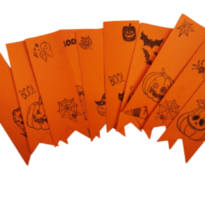 Χάρτινοι σελιδοδείκτες δώρου Halloween (12 τεμάχια) - σελιδοδείκτες, halloween, διακοσμητικά - 2