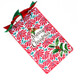 Χριστουγεννιάτικό άλμπουμ "Merry Christmas" με κρίκους σε κόκκινο - χαρτί, άλμπουμ, για φωτογραφίες, χριστουγεννιάτικα δώρα, scrapbooking