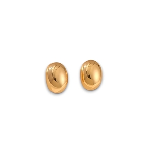 Vintage gold plated earrings σκουλαρίκια χρυσά μπίλια μικρά - ασήμι, ορείχαλκος, ασήμι 925, πέρλες, νυφικά
