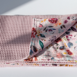 Ροζ Βρεφική Κουβερτούλα Αγκαλιάς 70x70εκ - Δώρο για Κορίτσι - Κουβέρτα Μωρού - κορίτσι, κουβέρτες