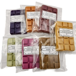 6+1 ΔΩΡΟ mini bars - wax melts από κερί σόγιας σε φθινοπωρινά αρώματα - αρωματικό χώρου, κερί σόγιας, αρωματικά χώρου, soy wax