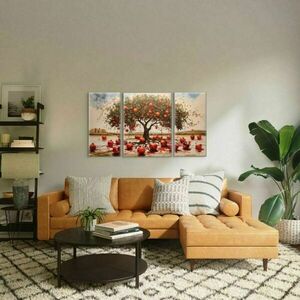 Pomegranate - 3πτυχο 80x140cm (80x40-80x60-80x40) αριθμημένο συλλεκτικό αντίτυπο σε καμβά - πίνακες & κάδρα, καμβάς, πίνακες ζωγραφικής - 3