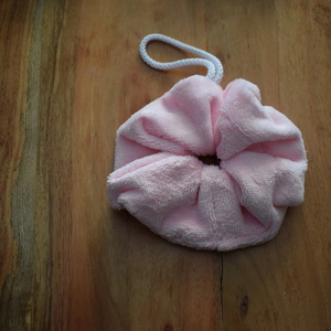 Σφουγγάρι από πετσέτα μπαμπού- ροζ/γαλάζιο - 3