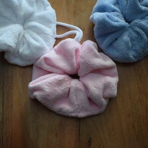 Σφουγγάρι από πετσέτα μπαμπού- ροζ/γαλάζιο - 5