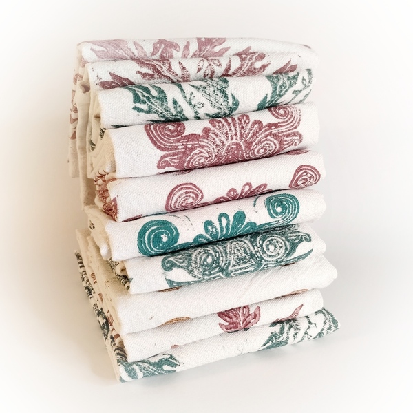 Πετσέτα Κουζίνας Victorian Flower - εκτύπωση, χειροποίητα, πετσέτες - 4