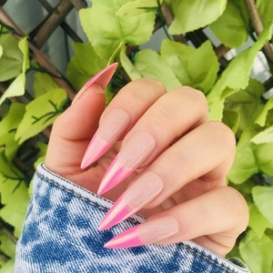 Press On Nails - Pink Chrome - μακιγιάζ και νύχια - 2