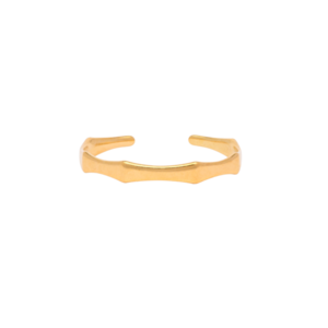 Γυναικείο βραχιόλι χρυσό με γωνίες από zamak 24k επίχρυσο - επιχρυσωμένα, zamak, χεριού, χειροπέδες, αυξομειούμενα