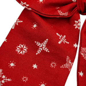 Κόκκινος χριστουγεννιάτικος φιόγκος - ύφασμα, χριστούγεννα, merry christmas, χριστουγεννιάτικα δώρα, hair clips - 2
