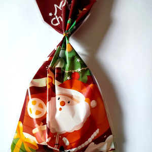 Τσάντα με μονόκερος κ δωράκια χριστουγεννιάτικα - ύφασμα, πλάτης, μονόκερος - 2