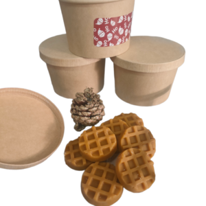 Wax melt waffle box - αρωματικά χώρου, soy wax, wax melt liners