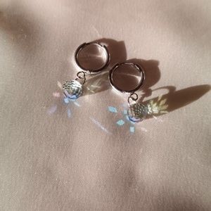 Misty Blue earrings| - swarovski, ατσάλι