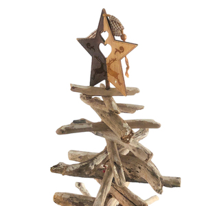 Χριστουγεννιάτικο δέντρο από θαλασσόξυλα. Διαστάσεις: 77*45 εκ. - ξύλο, διακοσμητικά, χριστουγεννιάτικα δώρα, δέντρο - 2