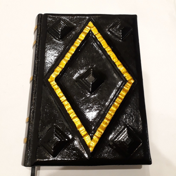 Δερμάτινο σημειωματάριο [notebook] με διαστάσεις 17x25cm,με 300 λευκές σελίδες από χαρτί 100g και εξώφυλλο από ανάγλυφο δέρμα(lux2) - τετράδια & σημειωματάρια, ειδη δώρων