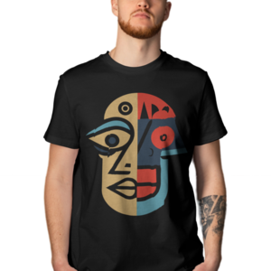 COLORFUL FACES 2 - t-shirt, unisex gifts, 100% βαμβακερό - 2