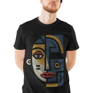 COLORFUL FACES 3 - t-shirt, unisex gifts, 100% βαμβακερό - 2