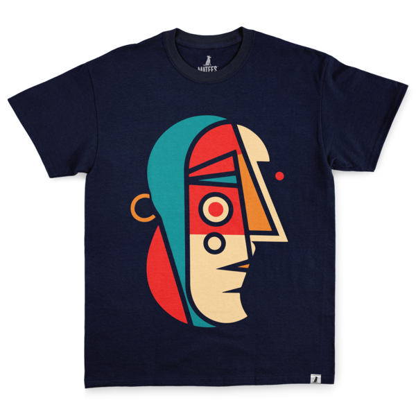 COLORFUL FACES 6 - t-shirt, unisex gifts, 100% βαμβακερό - 3