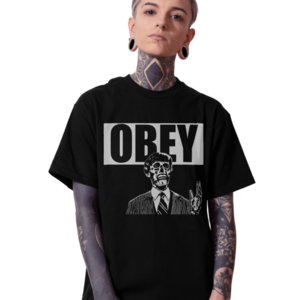 OBEY - t-shirt, unisex gifts, 100% βαμβακερό - 2