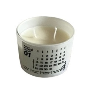 January (Λευκή Σοκολάτα) (Soy wax,Άσπρο, 200ml) - αρωματικά χώρου, 100% φυτικό, soy candle, soy wax