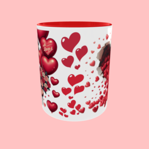 Betty Boop-Κεραμική κούπα 325ml με χερούλι καρδιά-Valentine's day - πορσελάνη, κούπες & φλυτζάνια, αγ. βαλεντίνου - 2