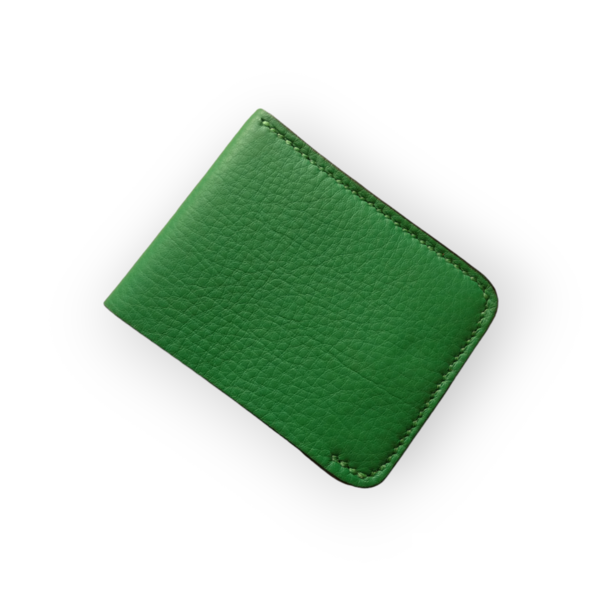 Χειροποίητο δερμάτινο ανδρικό πορτοφόλι πράσινο -WA139 - δέρμα, πορτοφόλια - 4