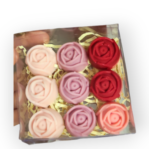Valentines Wax melts flower's - κερί, αρωματικά κεριά, soy wax - 2