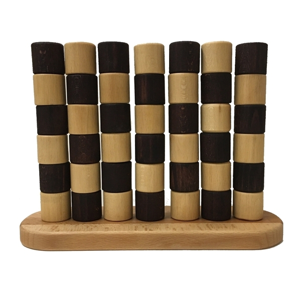 Σκορ 4 επιτραπέζιο παιχνίδι,ξύλινο, 20x27x9 εκ. Τμχ 1. - κορίτσι, αγόρι, επιτραπέζια, ξύλινα παιχνίδια
