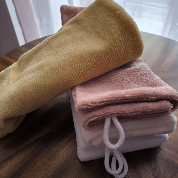 Πετσέτες προσώπου από bamboo - διαστάσεις 38*30cm - πετσέτες - 2