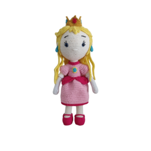 Πλεκτή κούκλα πριγκίπισσα - δώρο, πριγκίπισσα, amigurumi, δώρο γεννεθλίων