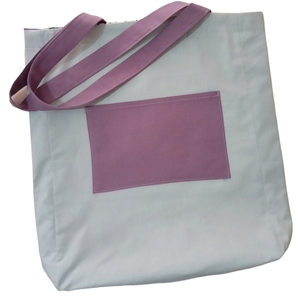 Υφασμάτινη τσάντα διπλής όψης με σχέδια comic - ύφασμα, ώμου, all day, tote - 4