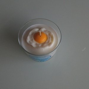 Egg candle - αρωματικά κεριά, soy candles - 3