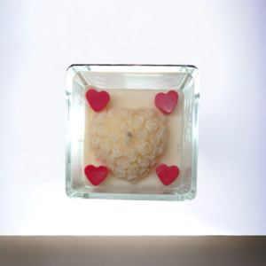 Αγίου Βαλεντίνου - Αρωματικό κερί σόγιας - κερί, αρωματικά κεριά, αγ. βαλεντίνου, 100% φυτικό, δωρο για επέτειο - 2