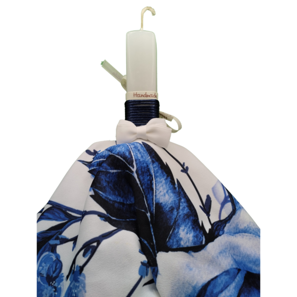 Αρωματικη λαμπάδα μπλε φόρεμα πριγκίπισσας - αρωματικά κεριά, αρωματικές λαμπάδες