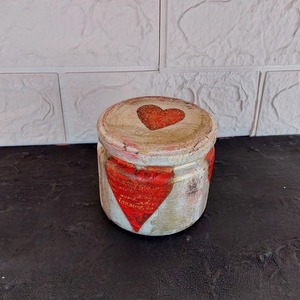 Κερί σόγιας αρωματικό για τον Άγιο Βαλεντίνο (330 ml) - vintage, γυαλί, αρωματικά κεριά, αγ. βαλεντίνου, κερί σόγιας - 3