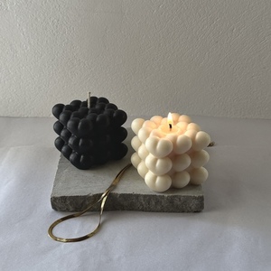 Hearted Bubble Candle - 3
