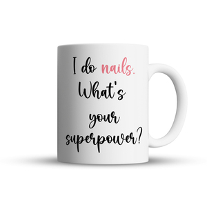 Κούπα για τεχνίτρια νυχιών nail artist - πορσελάνη, κούπες & φλυτζάνια, δώρο έκπληξη, προσωποποιημένα