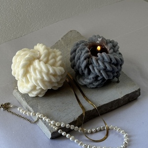 Rope Knot Candle - 2