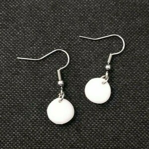 Tiny earrings - στρας, πηλός, μικρά, γάντζος, φθηνά - 2