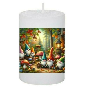 Κερί Lovely Gnomes 75 5x7.5cm - αρωματικά κεριά