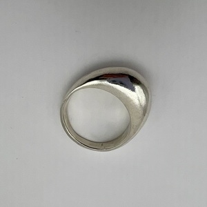 Silver Dome δαχτυλίδι ασήμι 925 μοναδικό μεγεθος 59 - ασήμι 925, γεωμετρικά σχέδια, σταθερά - 5