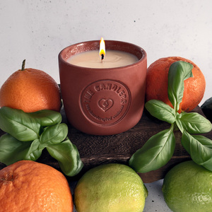 Κερί σόγιας Sicilian Garden | 200ml - αρωματικά κεριά, αρωματικό, waxmelts - 2