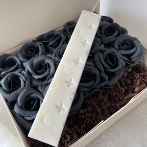 Λαμπάδα LV / COCO σε κουτί Forever Rose - κορίτσι, λουλούδια, λαμπάδες, για ενήλικες, για εφήβους - 2