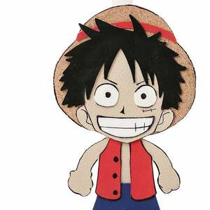 Λαμπάδα One Piece Monkey D.Luffy - αγόρι, λαμπάδες, για παιδιά, ήρωες κινουμένων σχεδίων, προσωποποιημένα - 2