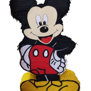 Χειροποίητη πινιάτα Mickey mouse - κορίτσι, αγόρι, πινιάτες, ήρωες κινουμένων σχεδίων